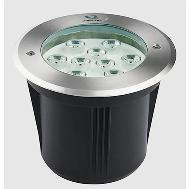 LED faretto subacqueo di potenza 9W di piccole dimensioni IP68 impermeabile DMX512 Warmpool 12 w 9W 304 luce acqua