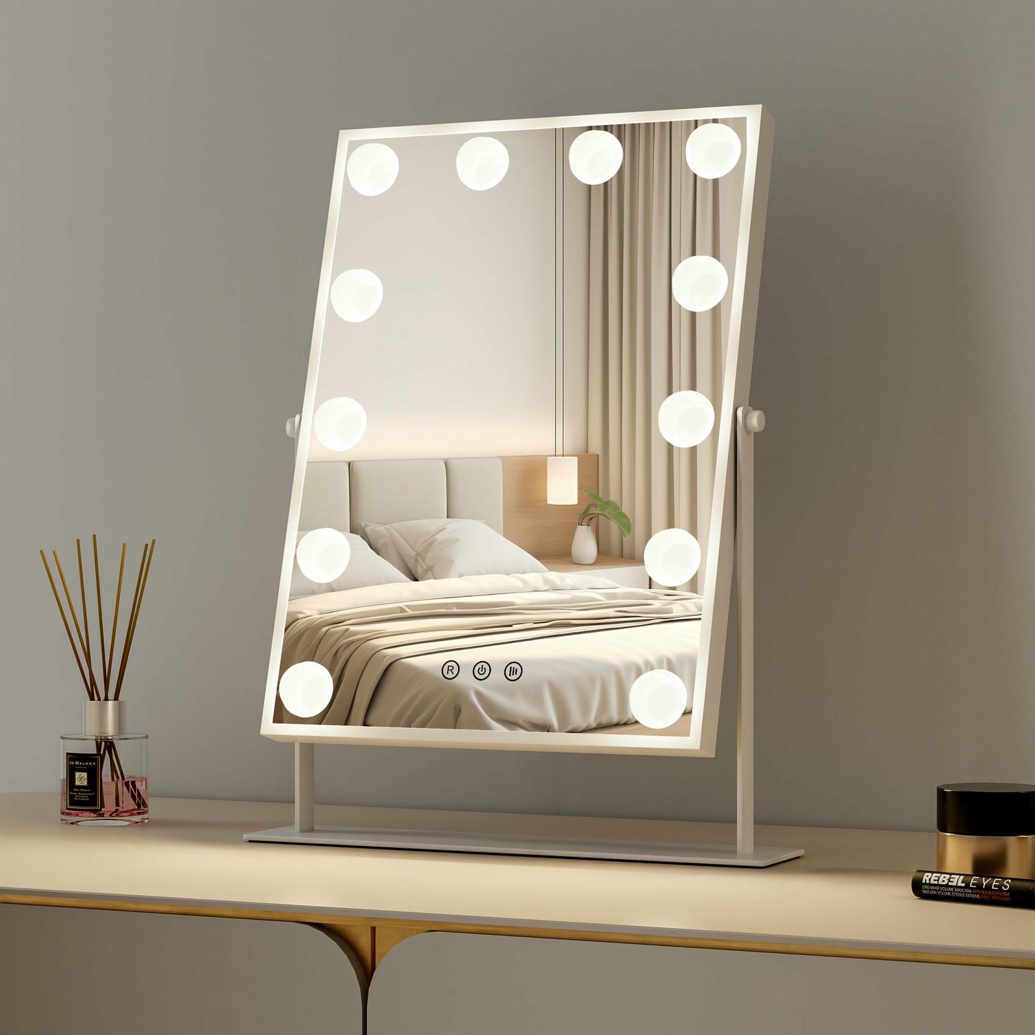 DP330-X Bulb Vanity Mirror