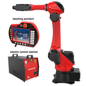 Der Roboterarm des Borunte-Sechs achsen roboters nimmt Werkstücke zum Be-und Entladen auf Drehmaschinen auf. - Product Image 2