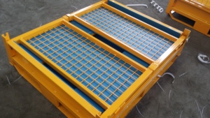 <strong>Wire</strong> <strong>Mesh</strong> Cage Pallet Box Bins <strong>Crates</strong> Metal Welded Foldable <strong>Stackable</strong> <strong>Wire</strong> <strong>Mesh</strong> Cages - Product Image 4