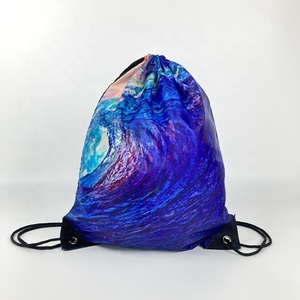 Bolsa impermeable con cordón al por mayor, bolsa profesional con cordón con logotipo, bolsas con cordón de diseñador, mochila personalizada con cordón - Product Image 1