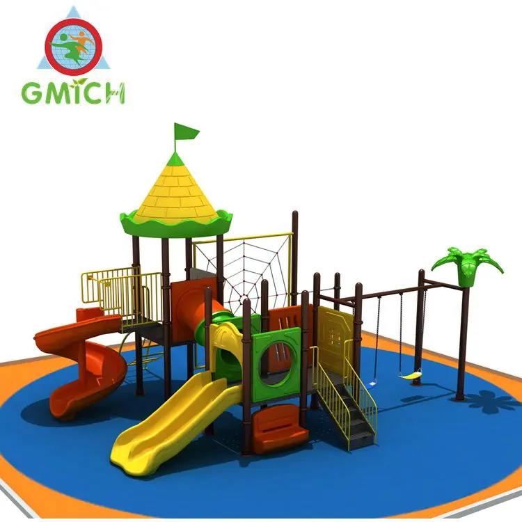 Palestre della giungla giocattolo di plastica per bambini, labirinto del parco giochi, set da gioco in plastica all'aperto per bambini