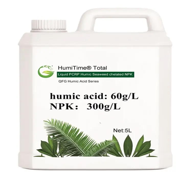 liquid humic acid with NPK organic fertilizer