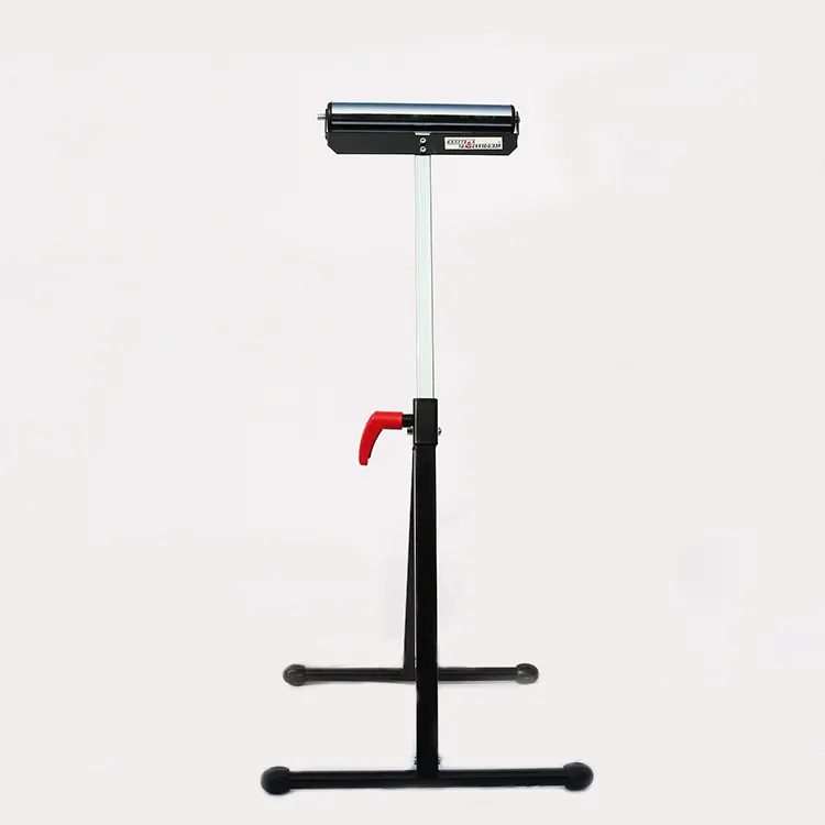 New design Adjustable Wood Work Support Folding Roller Stand For Factory