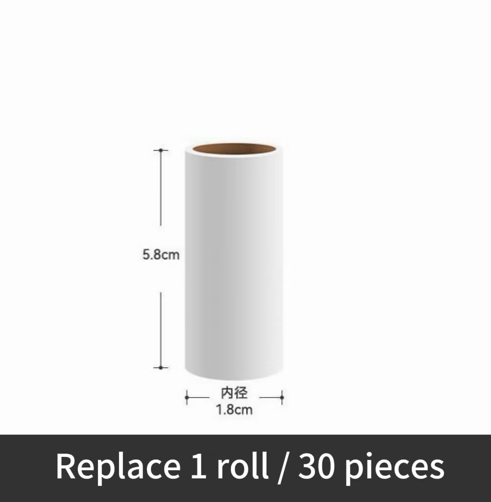 Blanco Reemplazar 1 rollo / 30 unidades