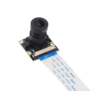 Cámara nocturna Raspberry Pi 3B + 5Mp megapíxeles módulo de cámara gran angular con Sensor Ov5647 para Raspberry Pi 3 Modelo B/2 (cámara gran angular
