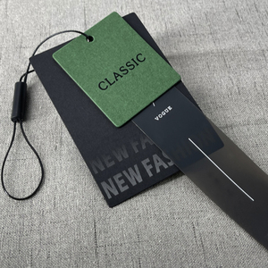 New Style Paper Hang Swing Tag Garment Hang Tags Eco Friendly Custom Paper Hang Tag With <strong>String</strong> - Product Image 2