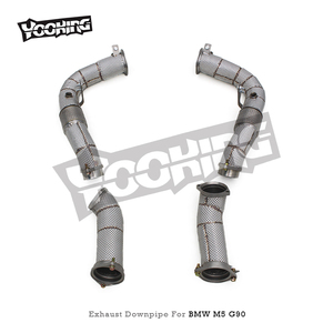 ท่อเทอร์โบส่วนหัวของเครื่องยนต์ท่อล่างล่างสำหรับ BMW M5/G90 M6/G99 lci 4.4T 2024-2025 SUS304ท่อไหลฟรีระบบไอเสียถนนรถยนต์ - Product Image 6