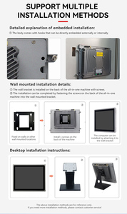Panel PC industriel <span class=keywords><strong>Windows</strong></span> de nouvelle génération avec accessoires de système d'exploitation ARM à écran tactile 8G 128G haute définition pas cher - Product Image 4