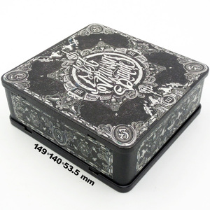 Rectangular <strong>Hinged</strong> DC/DVD Tin <strong>Box</strong>,metal Tin CD/DVD case <strong>Box</strong> - Product Image 1