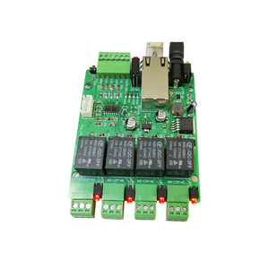 4-Kanal-Ethernet-Relais-Controller mit IO Lan Wan-Netzwerk RJ45 TCP IP-Programment wicklung karte für IOT und Smart Home