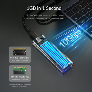 TCM2M M.2 SSD muhafaza NVME/NGFF protokolü genel SATA SSD katı hal mobil sabit disk muhafazası - Product Image 3