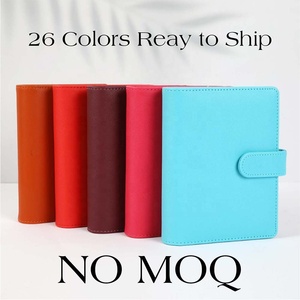 שחור/זהב/כסף הטבעת hongbo/כסף שחור/זהב/כסף hongbo קטן עור a6 תקציב כמארגן חשבון/בחזרה לבית הספר מתנה - Product Image 2