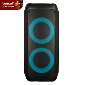 Hot Sale Feiyang TWS Bluetooth Sound Box Pa <strong>System</strong> Flame Karaoke Partybox Dual 6.5 Inch Mini Portable Speaker - Product Image 3