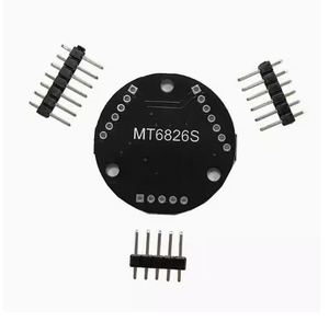 Módulo sensor de medición de ángulo de inducción magnética codificador magnético de alta velocidad de alta precisión MT6826S