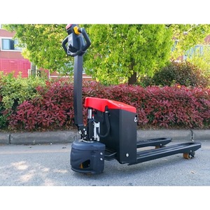 Volle lekt rischer Gabelstapler mit elektrischer Hub palette zum Be-und Entladen von LKWs - Product Image 6