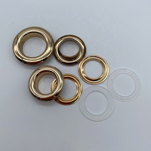 服装定制形状金属六角形孔眼矩形孔眼椭圆形孔眼索环 - Product Image 3
