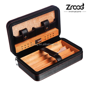 Lovisle טק נסיעות חדש <span class=keywords><strong>Humidor</strong></span> אחסון ארז אביזר עבור עישון אביזרים סיגר נוח