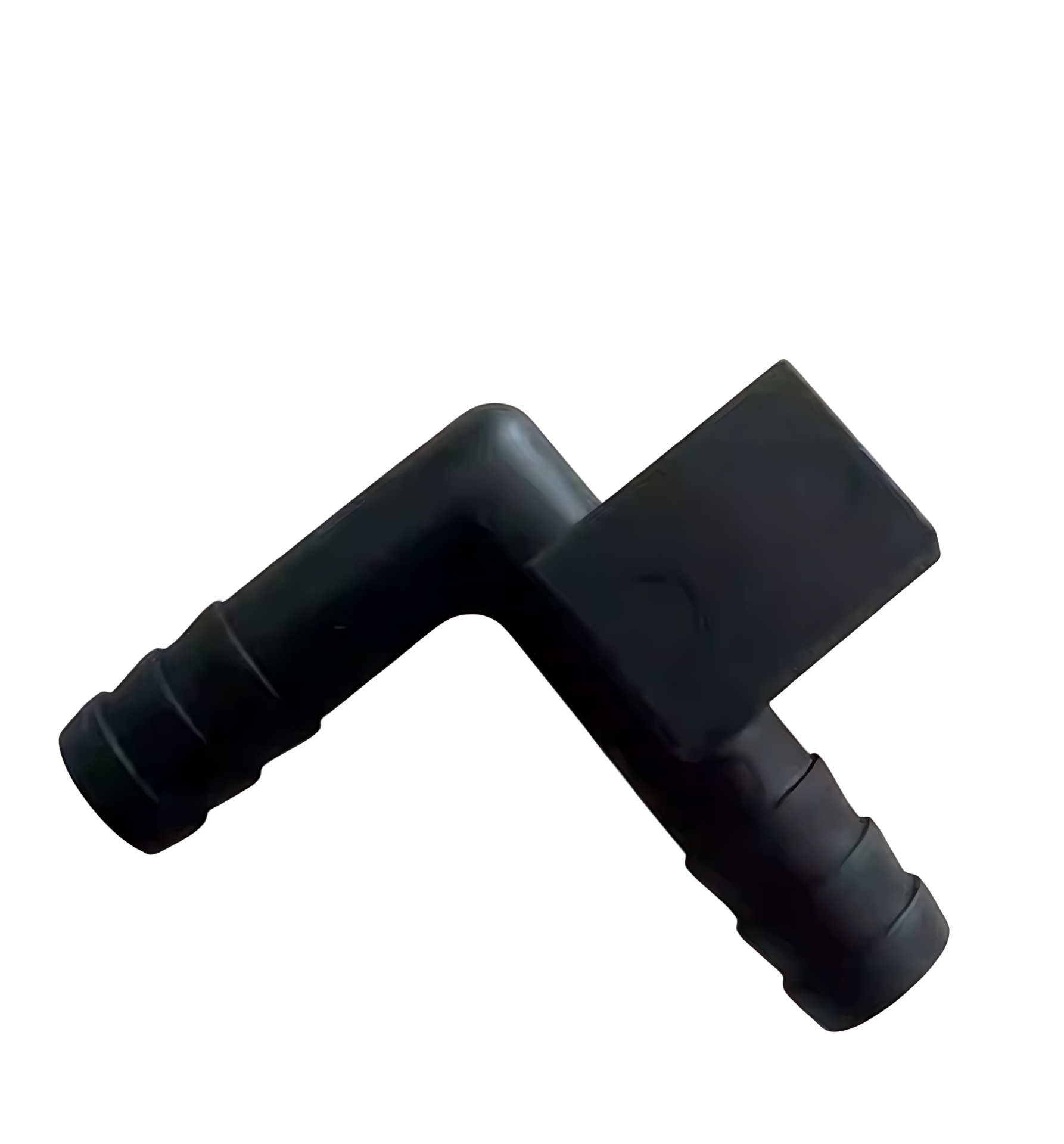 Black Right bend pipe