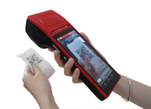 NFC считыватель кредитных карт считыватель QR-кодов портативный pos-аппарат ручной pos-терминал термопринтер - Product Image 5