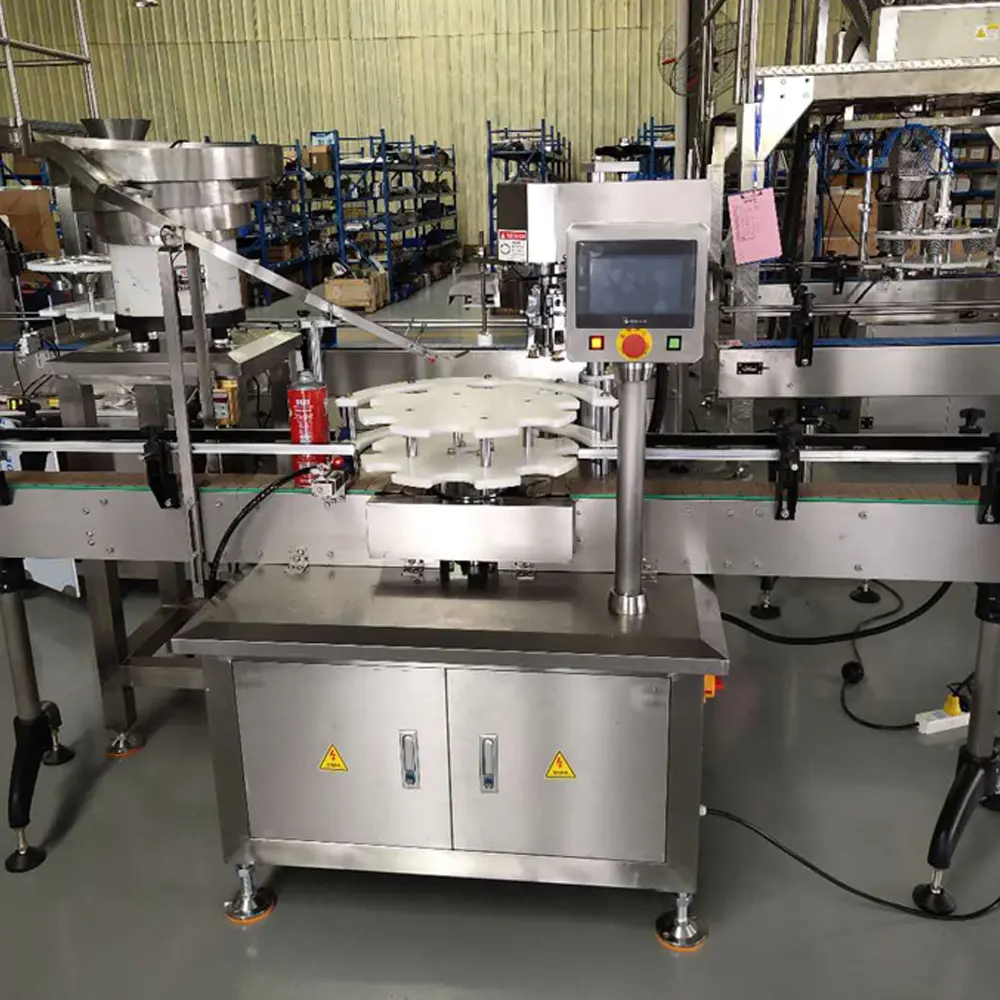 Automatische Antibiotic Essence Vial Filling Capping Machine vom Typ Plattenspieler