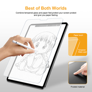 Kağıt gibi mat yazılabilir temperli cam ekran koruyucu Apple iPad hava 11 13 A16 (2025) iPad 9. 10. 11. Nesil - Product Image 4