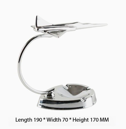 Aircraft ashtray m1003995 silver