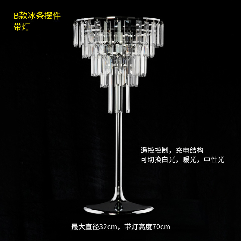 Model B ice stick ornament with light