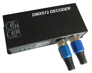 DC12V 24V RGB RGBW tek renk dural renk 4 kanal 4A LED ışık DMX512 dekoder - Product Image 1