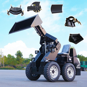 Multipurpose <strong>Loading</strong> and <strong>Unloading</strong> Mini Skid Steer Loader With Forklift <strong>Pallet</strong> for Sale - Product Image 6