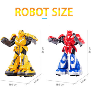 Somatosensory Battle <strong>Robot</strong> Toy Dual Player <strong>Rc</strong> <strong>Fight</strong> <strong>Robot</strong> Game Gesture Remote Control <strong>Robot</strong> Boxing Set With Light Music - Product Image 4