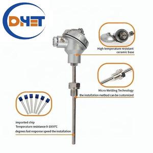 温度センサーPT100入力4-20mA出力高精度RTD温度トランスミッタ - Product Image 5