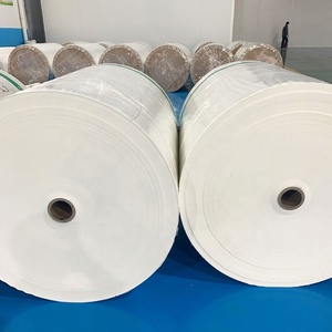 Chưa tẩy trắng 35 39 40gsm chưa tẩy trắng Trắng Jumbo CuộN nhà máy bán sỉ chất lượng cao cấp thực phẩm nướng Jumbo CuộN - Product Image 1
