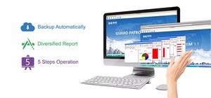 JWM v4s rfid checkpoint di sicurezza patrol gestione guardia dispositivo di sistema tour con software libero - Product Image 6
