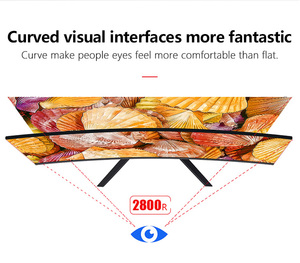 2800R 24 pollici FHD curvo Full HD Desktop PC LCD <span class=keywords><strong>Display</strong></span> LED Monitor Bezel-Less 24 ''con pannello IPS - Product Image 3