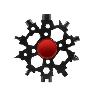 23-in-1マルチツールフィジェットスピナー多機能スノーフレークレンチプラムクロスツールおもちゃ - Product Image 1