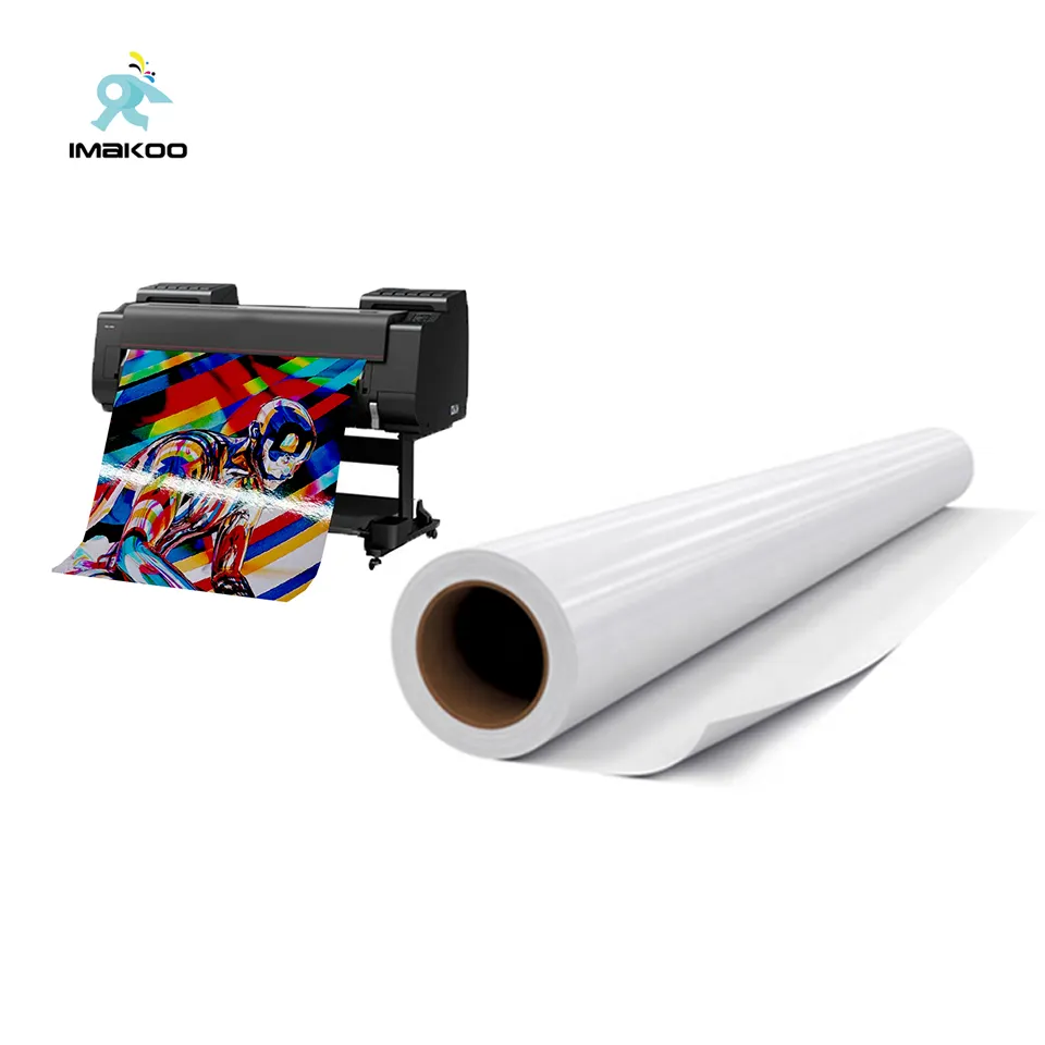 240gsm a base de agua RC Lustre/Satén/Mate Rollo de papel fotográfico brillante Fábrica