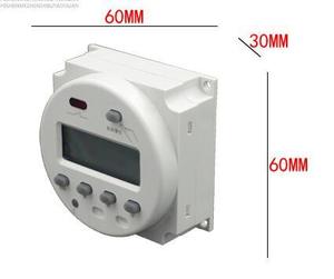 คุณภาพสูงตัวจับเวลาCN101A AC220V Digital LCD Power TIMERสลับเวลาโปรแกรมรีเลย์ 16A