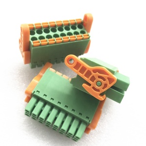 Bloque de terminales enchufable de mayor calidad 15EDGKNH-3.5 conector de bloque de terminales de resorte de PCB de doble capa DFMC 1,5 PHOENIX DEGSON - Product Image 6
