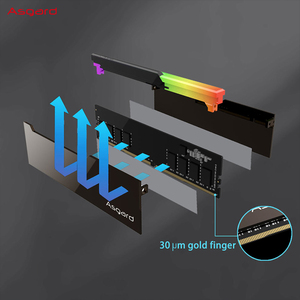 Asgard CL14 16Gb Ddr4 8GX2Kit หน่วยความจำ Ram Ddr4 3600Mhz Ram RGB X.M.P สำหรับฮาร์ดแวร์คอมพิวเตอร์ - Product Image 5