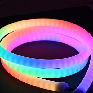 Round 360 Degree LC8812B Full Color <strong>Led</strong> Strip Light Addressable Pixel RGB WS2812B Neon Tube Tape Rope - Product Image 6