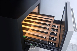 Drawer Refrigerator Under Counter Stainless Steel Weatherproof Indoor and Outdoor Built <strong>in</strong> <strong>Wine</strong> and Beverage Cooler Chiller - Product Image 4