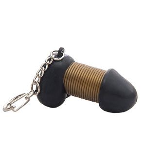 Özel yapmak komik anahtarlık plastik penis şekli oyuncak anahtarlık erkek parti iyilik - Product Image 1