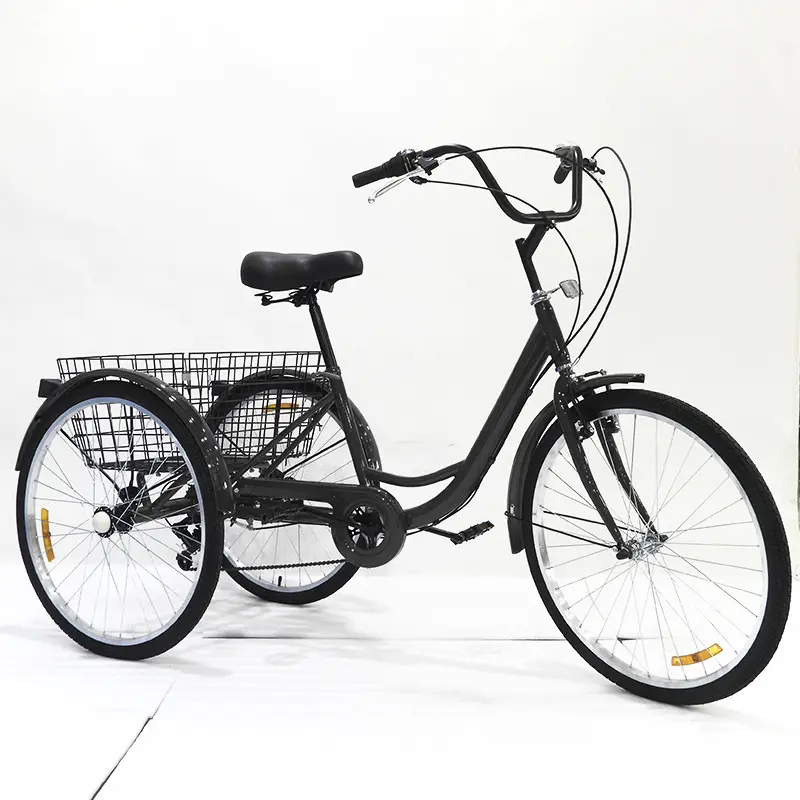 2024 Populaire Moderne 3 Wielen Volwassen Trike Voor Mannen/Groothandel Oem Custom Drie Wielen Fiets/Volwassen Driewielers Fiets Te Koop