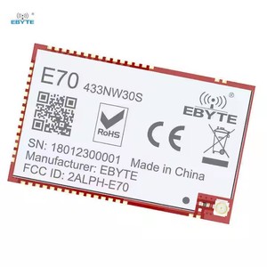 Ebyte ODM 6,5 Múltiples redes inalámbricas AT comandos 30dBm 433 km MHz UART Star networking módulo inalámbrico - Product Image 1