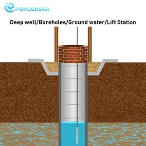 Pokcenser Oem Salida analógica de alta estabilidad Sensor de nivel de bomba de pozo profundo de agua de diámetro pequeño 250m - Product Image 2