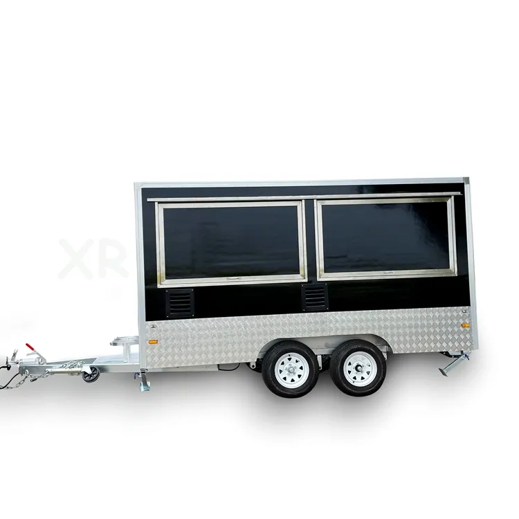 Carrinhos multi-função do alimento e reboques do caminhão do alimento equipados inteiramente
