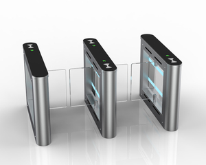 High-Speed RFID Intelligent Swing Barrier Turnstiles Gate Easy <strong>Access</strong> <strong>Control</strong> Factory Price Flap Barrier Type - Product Image 2
