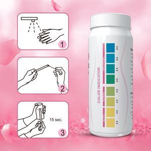 Customizável OEM Vaginal pH 3,0-6,5 tiras de teste para verificações sanitárias femininas - Product Image 4