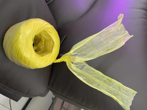 High Strength 50gr &amp; 100gr Polypropylene (<strong>PP</strong>) Raffia Twine Ball Red Yellow Blue White Colored <strong>String</strong> for Abroad Binding Packing - Product Image 2